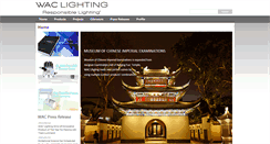 Desktop Screenshot of en.waclighting.com.cn
